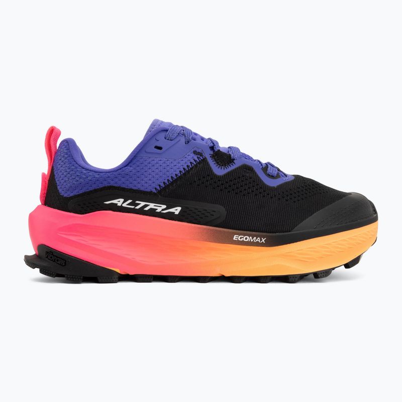 Women's running shoes Altra Olympus 7 black/white/purple 2