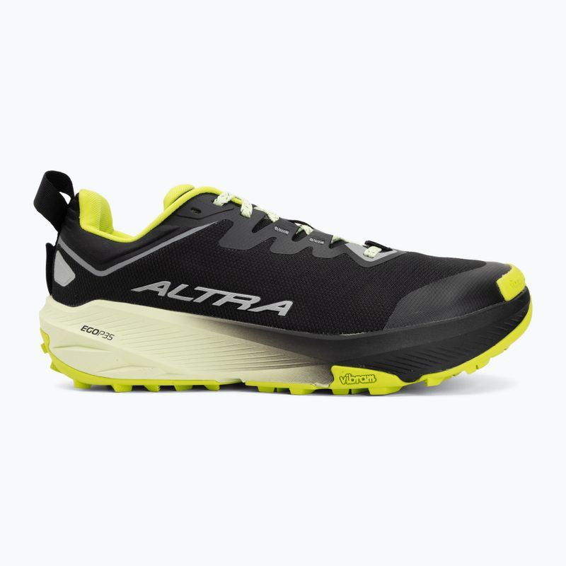 Men's running shoes Altra Experience Wild 3+ black/silver/acid lime 2