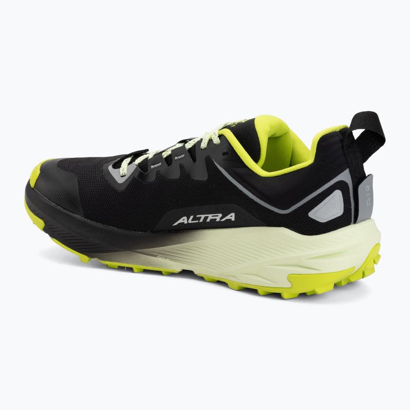 Men's running shoes Altra Experience Wild 3+ black/silver/acid lime 3
