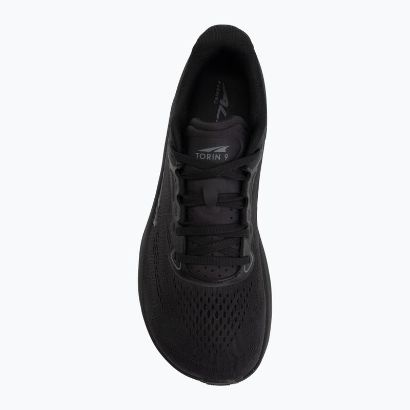 Men's running shoes Altra Torin 9 black/black/castlerock 5