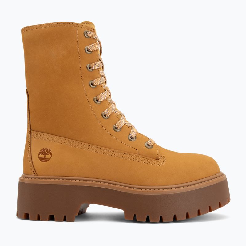 Women's shoes Timberland Stone Street Mid Lace Up wheat nubuck 2