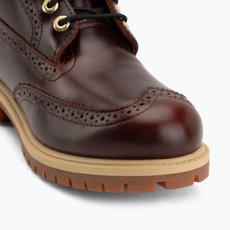 Men's shoes Timberland Premium 6 In Lace burgundy full grain 7