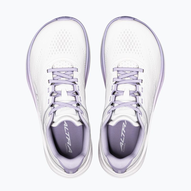 Women's running shoes Altra Torin 9 white/white/wisteria 3