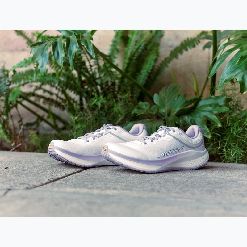 Women's running shoes Altra Torin 9 white/white/wisteria 5