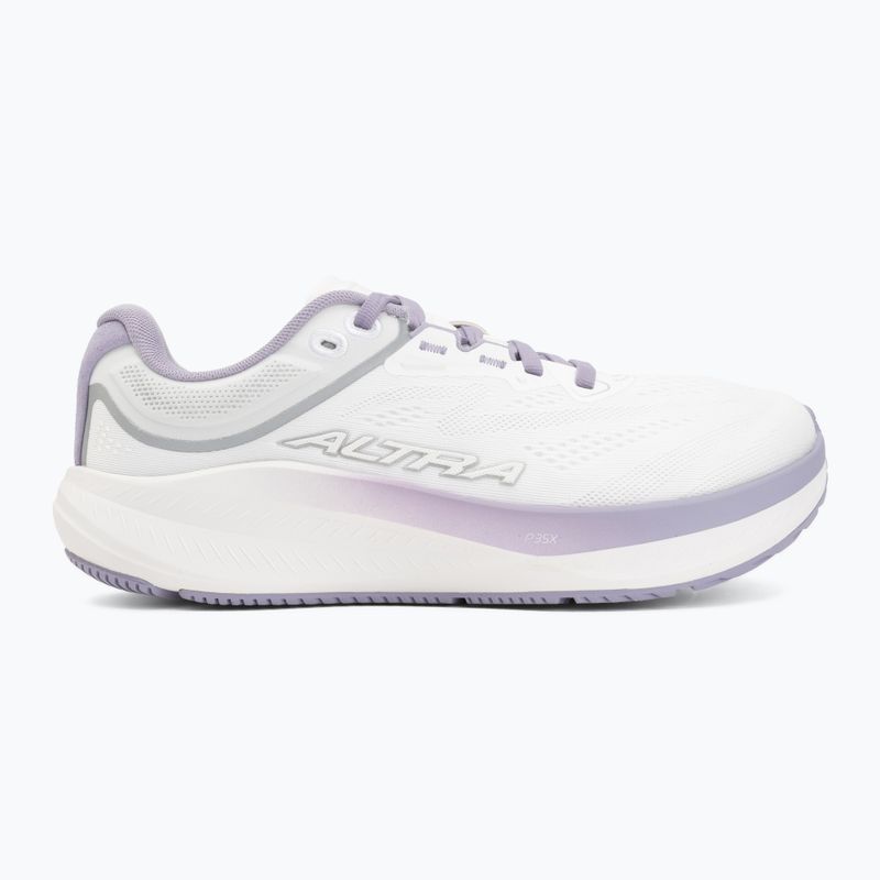 Women's running shoes Altra Torin 9 white/white/wisteria 2