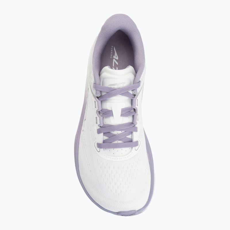Women's running shoes Altra Torin 9 white/white/wisteria 5