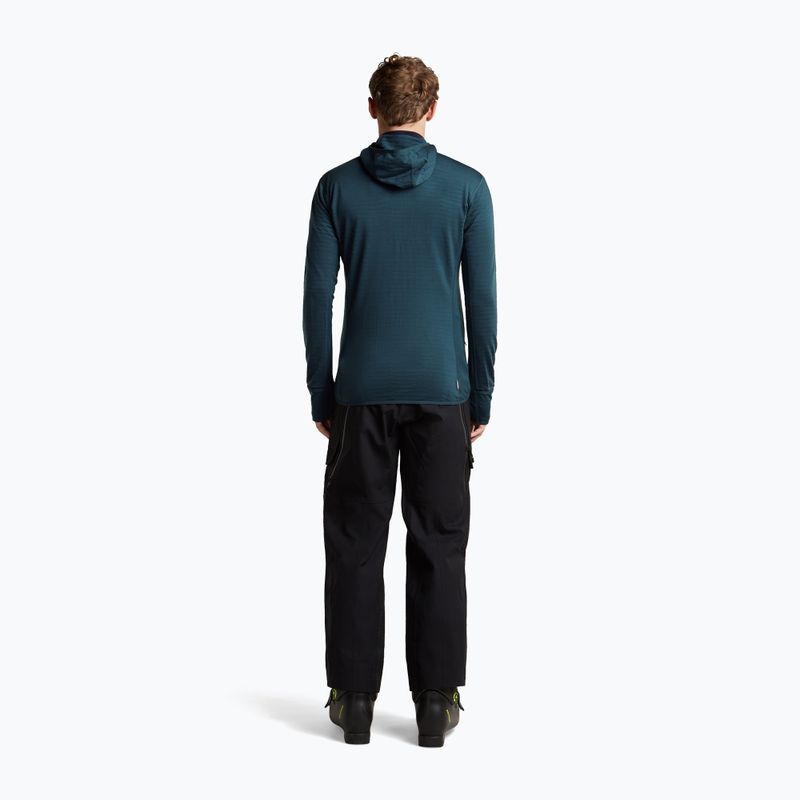Men's trekking sweatshirt Icebreaker Merino 300 Realfleece Descender Zip Hoodie abyss 5