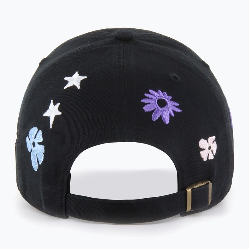 47 Brand MLB Los Angeles Dodgers Flora CLEAN UP baseball cap black 2