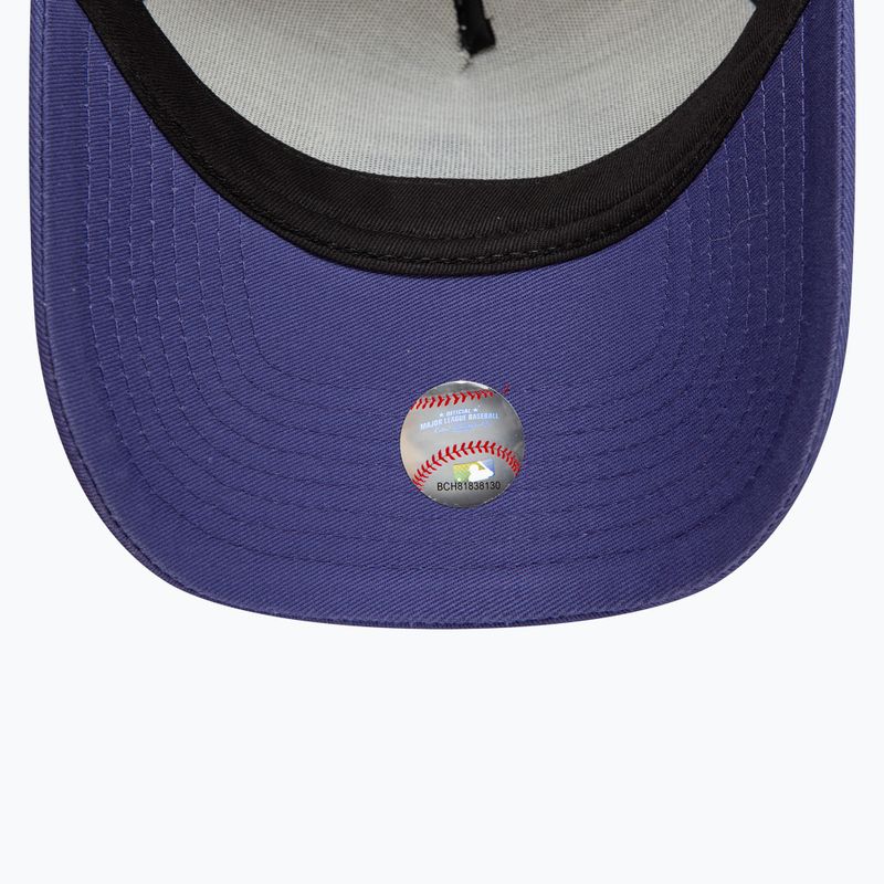 New Era WS Patch Eframe Los Angeles Dodgers baseball cap light beige 6