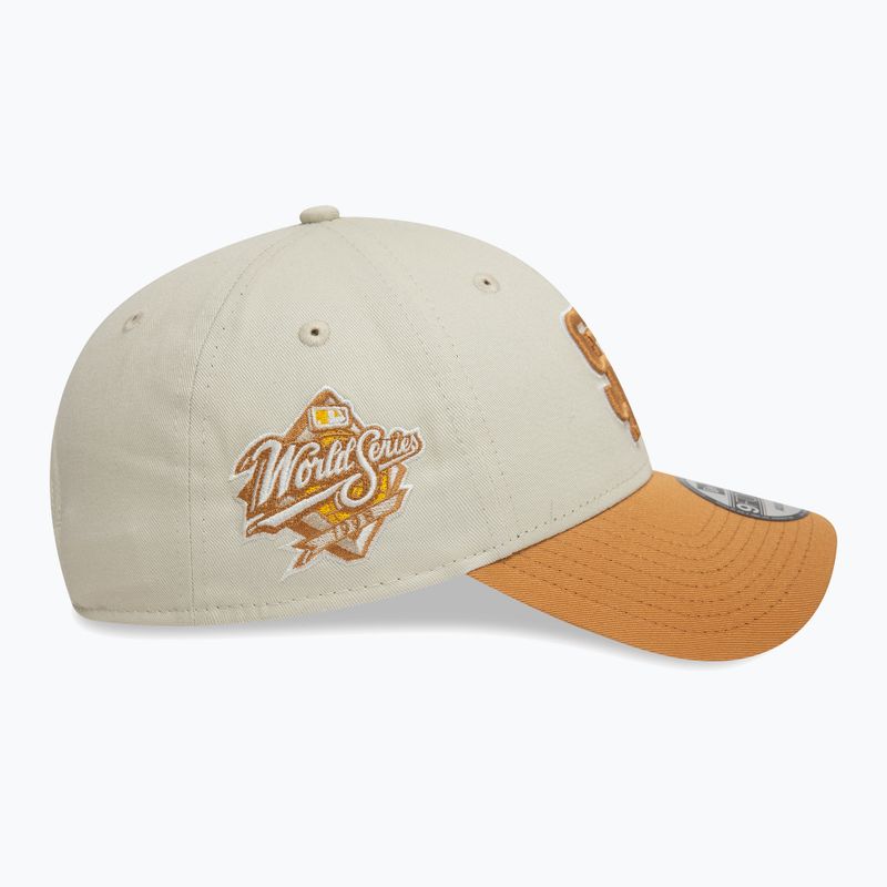 New Era WS Patch 9Forty San Diego Padres baseball cap light beige 5