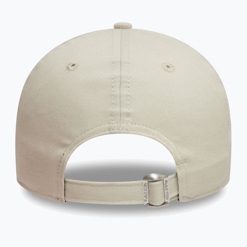 New Era WS Patch 9Forty Los Angeles Dodgers baseball cap light beige 5