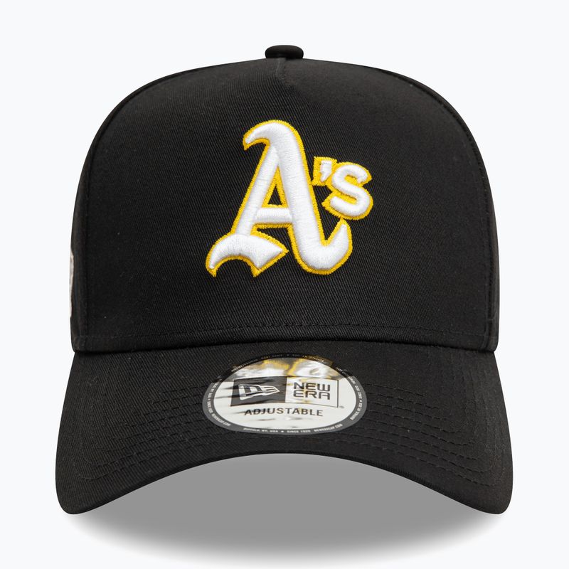 New Era WS EframeOakland Athletics baseball cap black 2