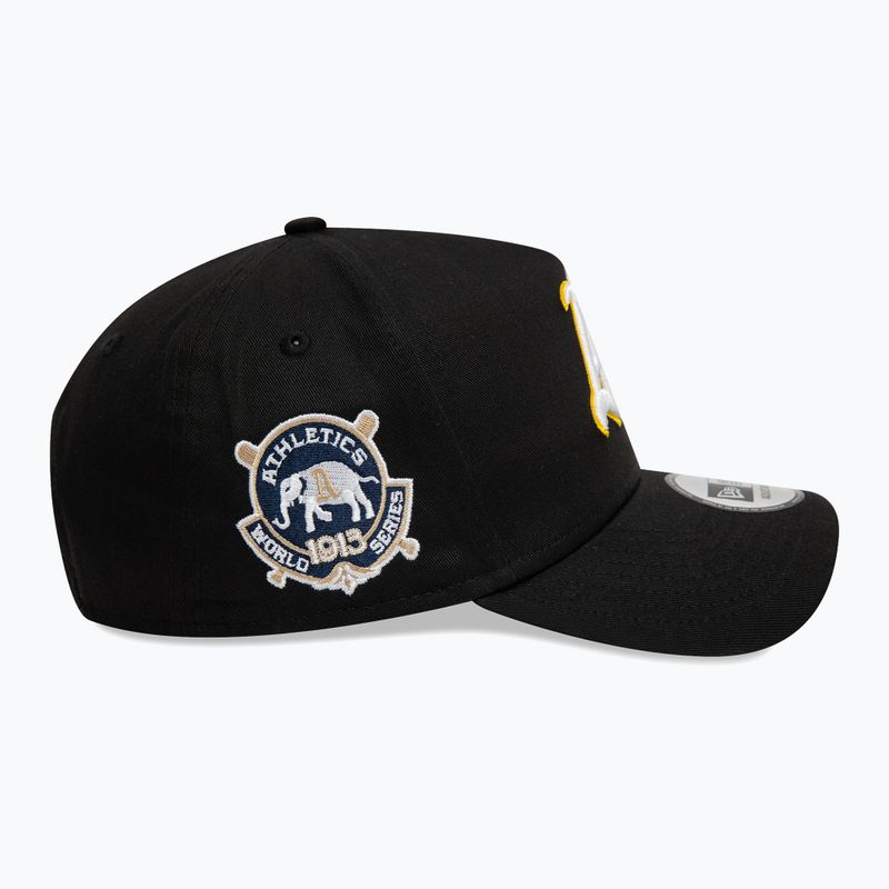 New Era WS EframeOakland Athletics baseball cap black 4