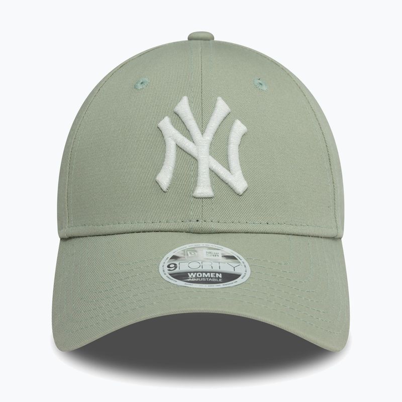 New Era Metallic Logo 9Forty New York Yankees green pastel baseball cap 3
