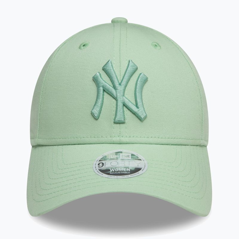 New Era League Essential 9Forty New York Yankees green pstl baseball cap 2