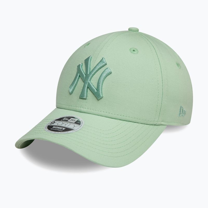 New Era League Essential 9Forty New York Yankees green pstl baseball cap 3