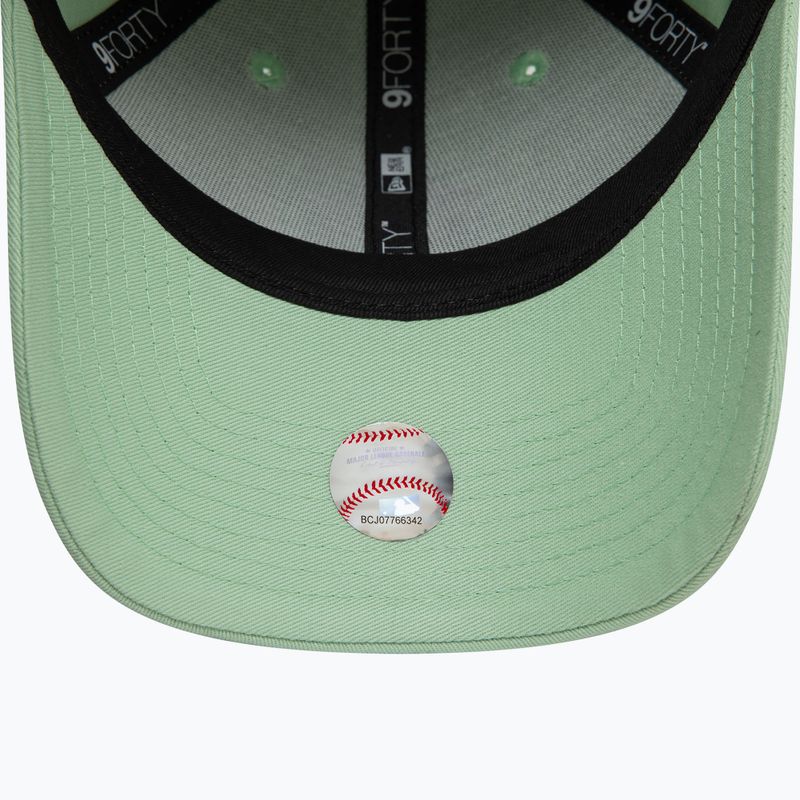 New Era League Essential 9Forty New York Yankees green pstl baseball cap 5