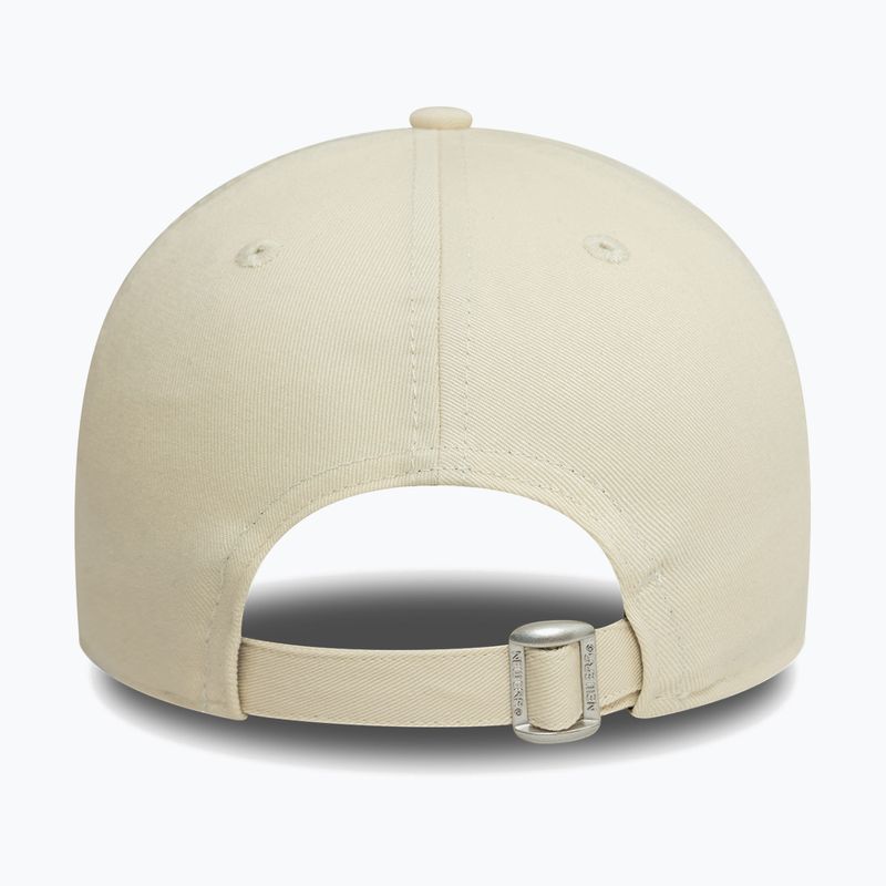 New Era League Essential 9Forty New York Yankees baseball cap light beige 4