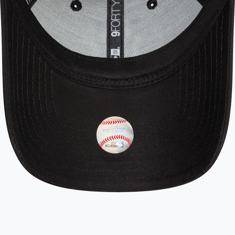 Women's New Era Icon 9Forty New York Yankees baseball cap black 5