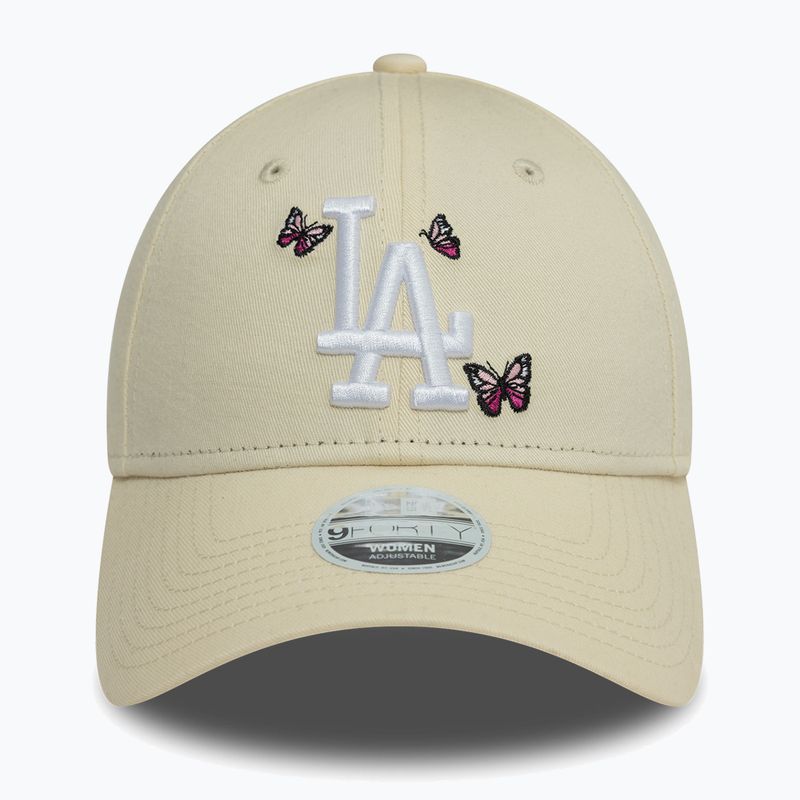 New Era Icon 9Forty Los Angeles Dodgers baseball cap light beige 3