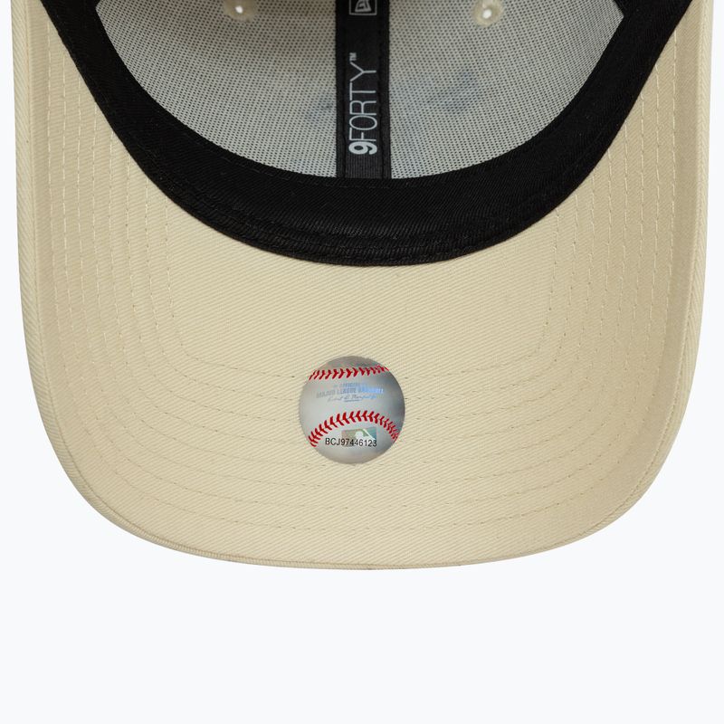 New Era Icon 9Forty Los Angeles Dodgers baseball cap light beige 5