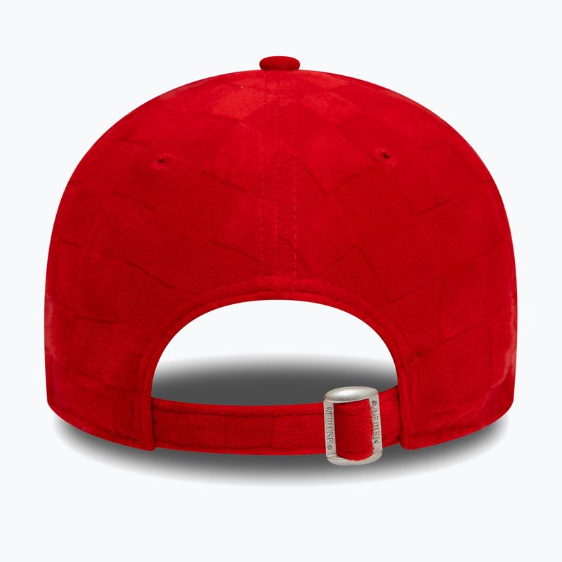 New Era Tonal Check 9Forty Chicago Bulls baseball cap red 4
