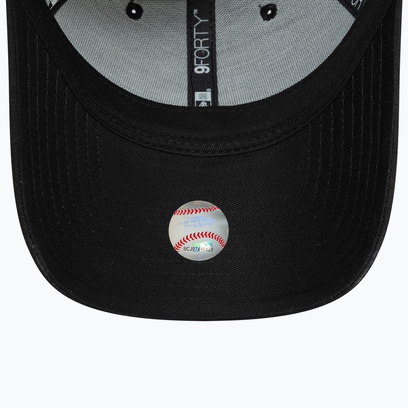 New Era Team Outline 9Forty Los Angeles Dodgers baseball cap black 5