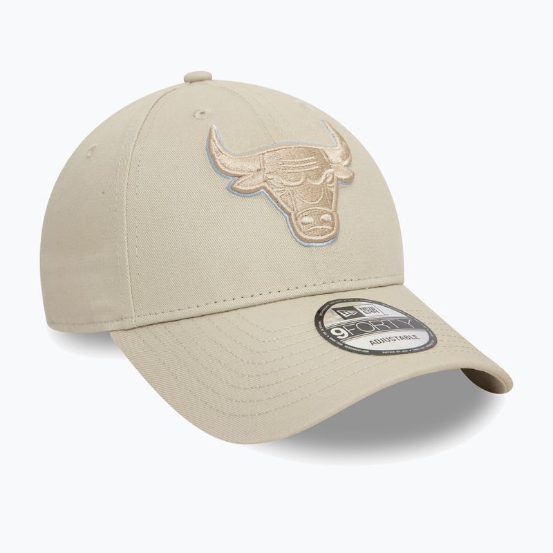 New Era Team Outline 9Forty Bulls light beige baseball cap
