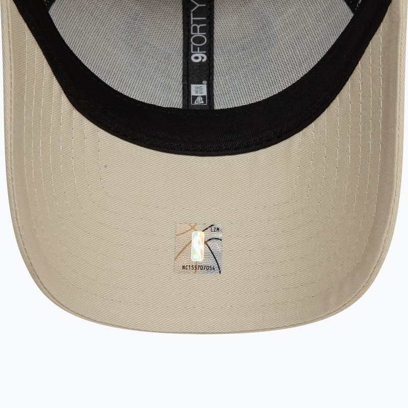New Era Team Outline 9Forty Bulls light beige baseball cap 5