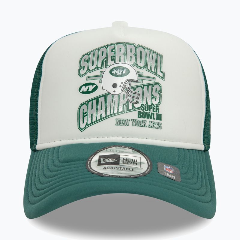 New Era Superbowl Trucker cap New York Jets green med 3