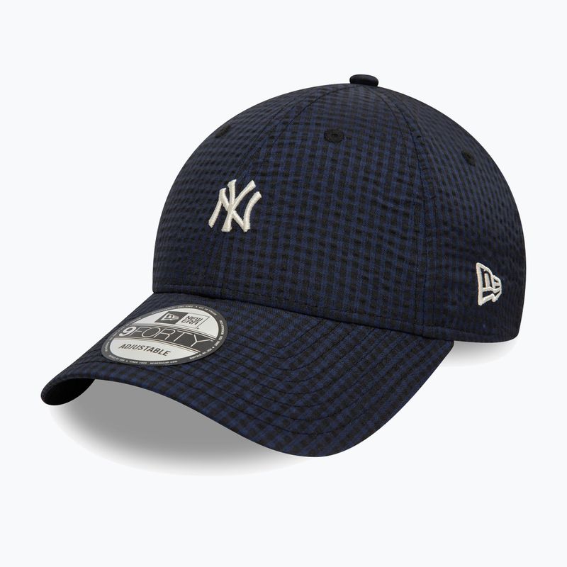 New Era Seersucker 9Forty New York Yankees navy baseball cap 3