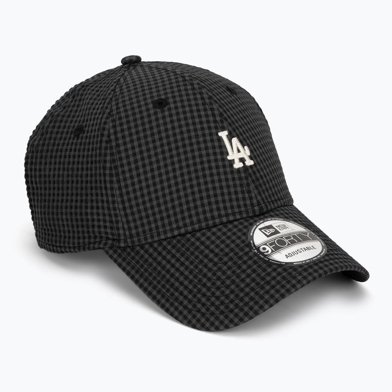 New Era Seersucker 9Forty Los Angeles Dodgers baseball cap black