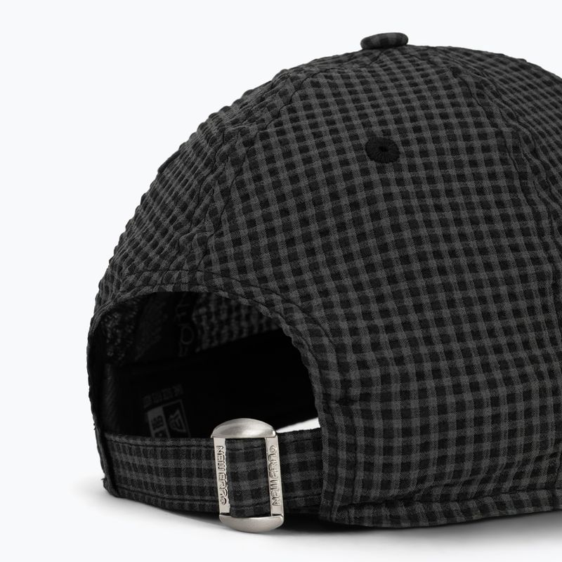 New Era Seersucker 9Forty Los Angeles Dodgers baseball cap black 4