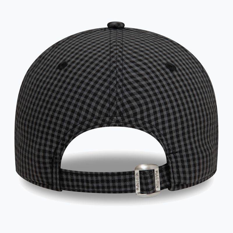 New Era Seersucker 9Forty Los Angeles Dodgers baseball cap black 4
