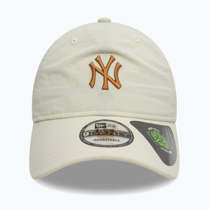 New Era Recycled 920 New York Yankees light beige baseball cap 2