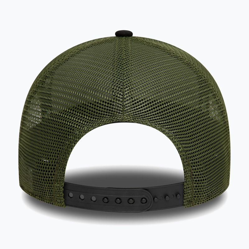 New Era NE Patch Trucker baseball cap black 4