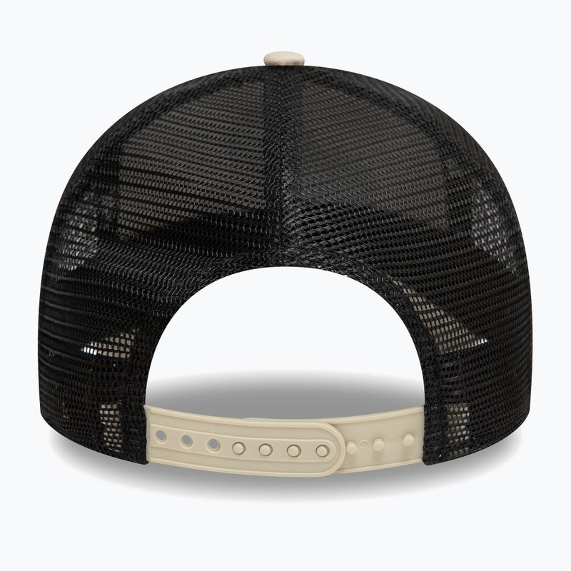 New Era NE Outdoor Patch Trucker light beige baseball cap 4