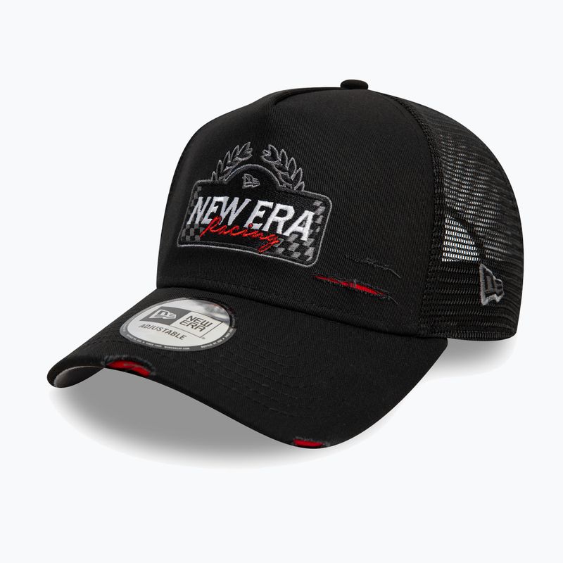 New Era NE Motorsport Trucker baseball cap black 2