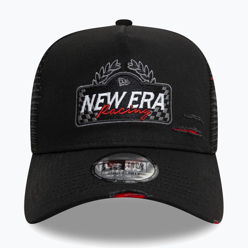 New Era NE Motorsport Trucker baseball cap black 3