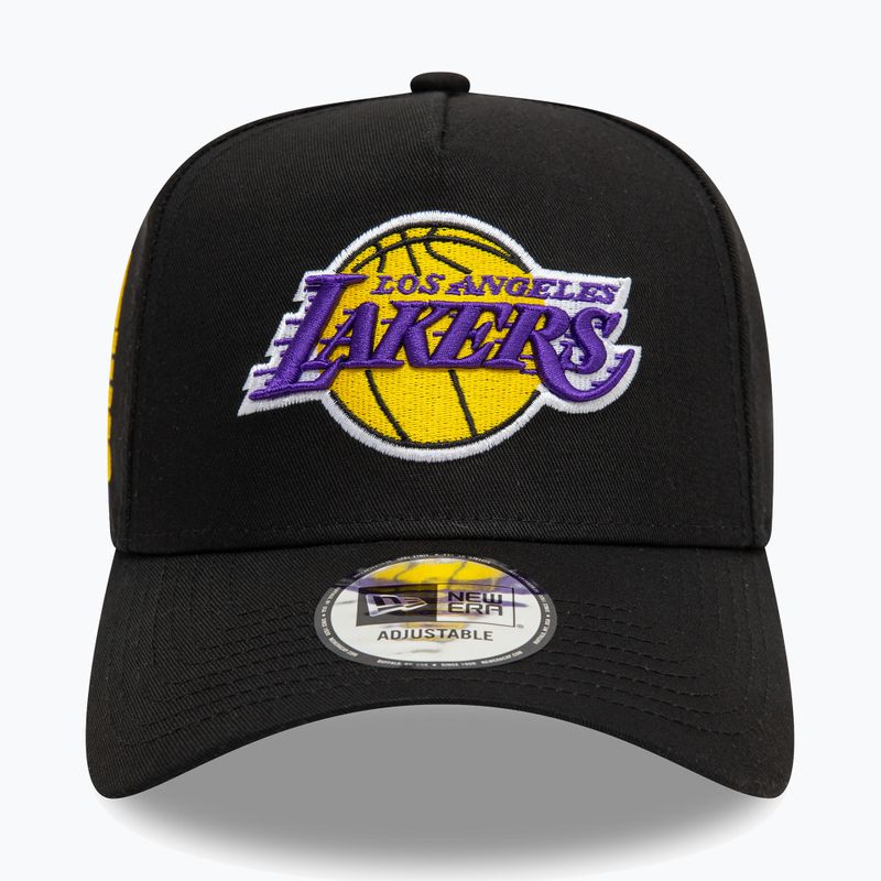 New Era NBA Patch Eframe Los Angeles Lakers baseball cap black 3