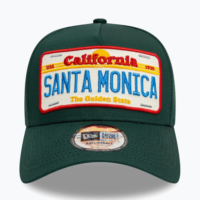 New Era License Plate Eframe baseball cap dark green 2