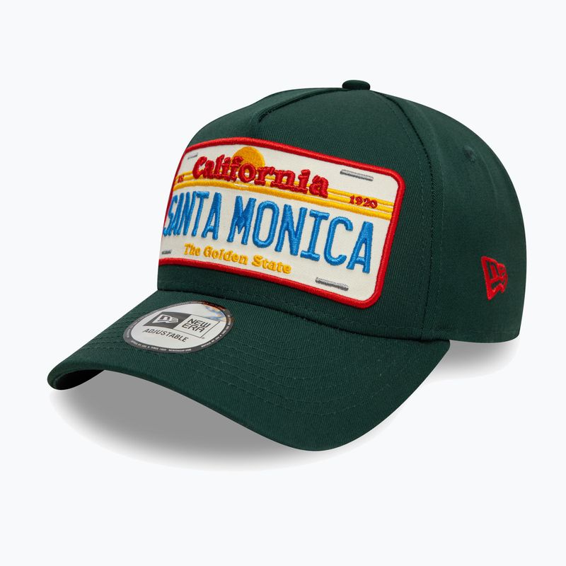 New Era License Plate Eframe baseball cap dark green 3