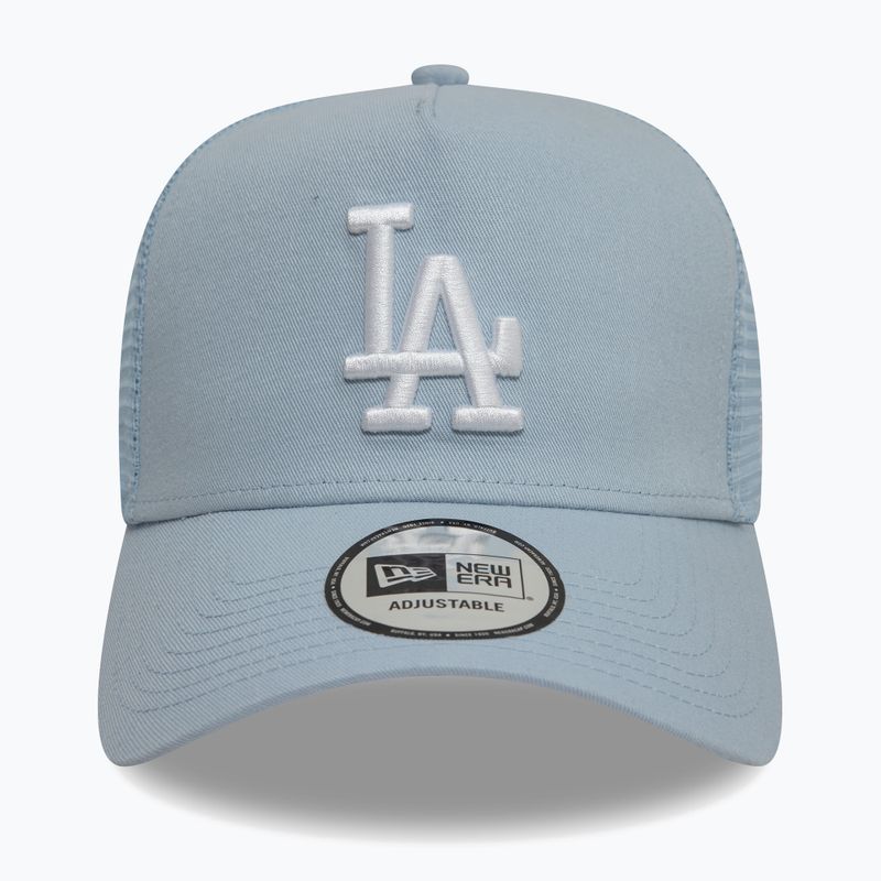New Era League Essential Trucker Los Angeles Dodgers pastel blue baseball cap 2