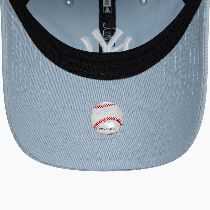 New Era League Essential 920 New York Yankees pastel blue baseball cap 5