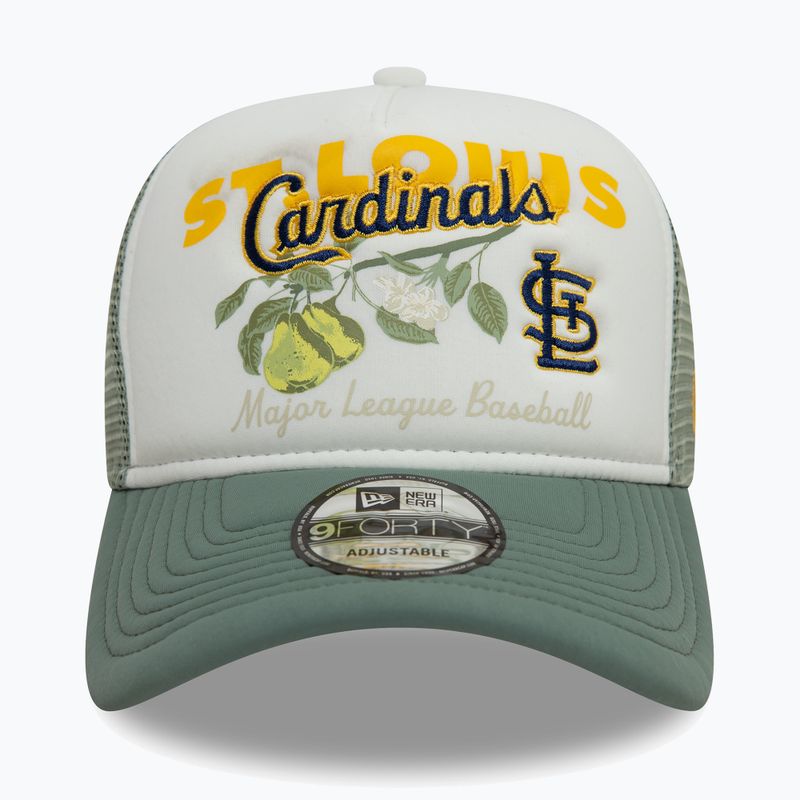 New Era Fruit Graphics Trucker baseball cap ST. St. Louis Cardinals green pastel 2