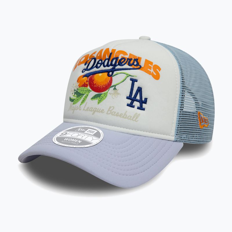 New Era Fruit Graphics Trucker Los Angeles Dodgers pastel blue baseball cap 3