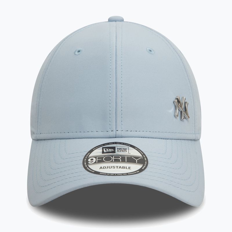 New Era Flawless 9Forty New York Yankees pastel blue baseball cap 2