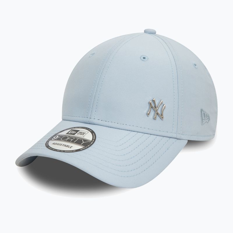 New Era Flawless 9Forty New York Yankees pastel blue baseball cap 3