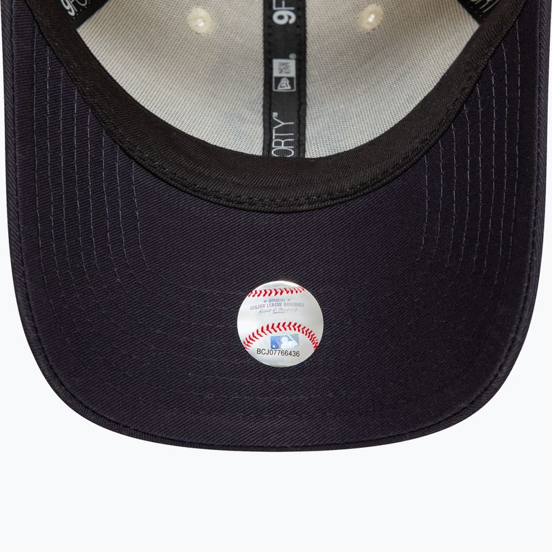 New Era Colourblock 9Forty New York Yankees baseball cap light beige 5