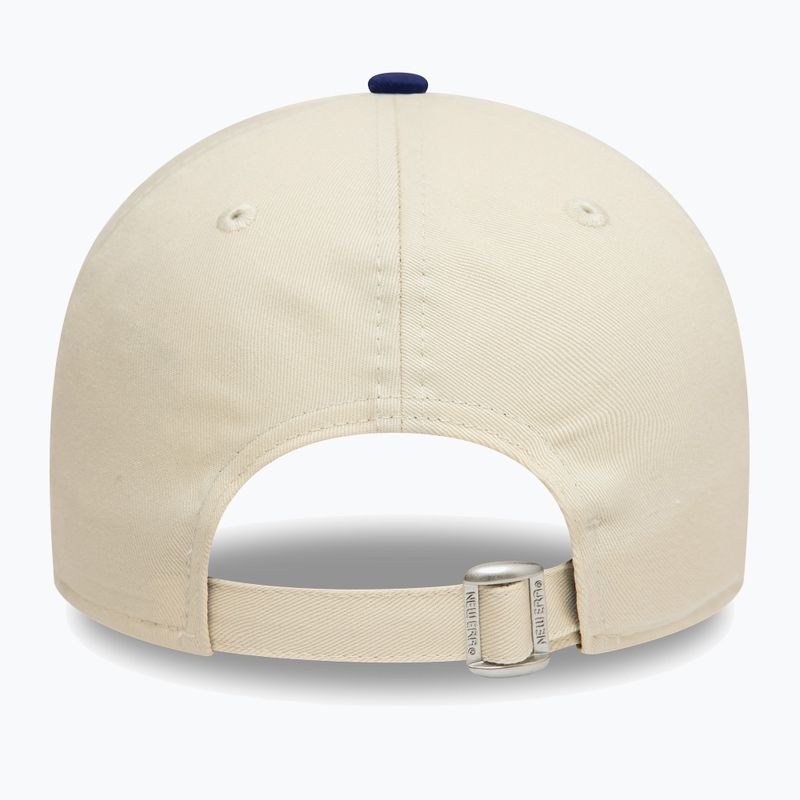New Era Colourblock 9Forty Los Angeles Dodgers baseball cap light beige 4